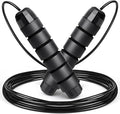BLEUM CADE Adjustable Jump Rope, Skipping Rope with Ball Bearings, with Foam Handles for Fitness, Home Exercise & Slim Body, for Kids, Men, and Women