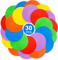 9 inch Spot Markers Flat Field Cones, Non Slip Rubber Agility Markers Flat Field Cones for Soccer Basketball Sports Speed Agility Training （30 pcs）