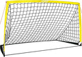 5×3 6x4 9x5 FT Portable Kids Soccer Goal for Backyard, Foldable Soccer Practice Net with Carrying Bag for Toddler Youth Adult Pop Up Soccer Training Equipment Indoor and Outdoor Sports Game