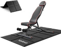 YOLEO 880LB Adjustable Weight Bench for Bench Press, MAX Foldable Weight Bench with Bench Press Stand/Extended Head for Home Gym/Full Body Workout 90 Degree Workout Bench User 6'56''(Max Version)