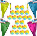 Granny Pants Giant Yard Game with Bouncy Balls - Ultimate Outdoor Tossing Party Game for Adults and Kids (RGBY)