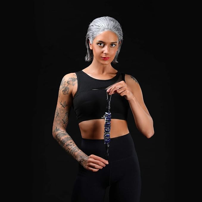 INNSTAR Cable Handles Gym Equipment, Resistance Band Handles with Solid ABS Core Grips, D Handle Cable Attachment, Heavy Duty Exercise Handles, Cable Machine Handles