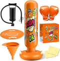 Inflatable Punching Bag for Kids 3-12, Boxing Equipment for Kids and Adults, Christmas, Birthday Gifts, Punching Bag Practice Karate, Taekwondo