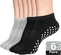 DIBAOLONG Womens & Mens Low Cut Socks, 6-Pair Ankle No Show Athletic Short Cotton Socks