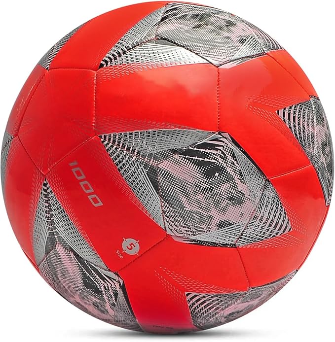 Soft PU Leather Soccer Ball, Indoor Outdoor Team Sports, Training Practicing Game Match Soccer Ball Gift for Adult Youth, 1pcs
