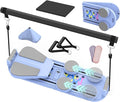 Pilates Board Pilates Reformer Set for Women, 7 in 1 Foldable Pilates Equipment with Timer, Portable Pilates Machine for Home Workout, Fitness, Exercise, Ab, Core