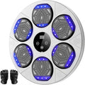 Music Boxing Machine, Boxing Wall Mount Machine for Kids Adult, Bluetooth Smart Boxing Traineing Machine with Boxing Gloves, Boxing Workout Equipment Target for Home, Office, Gym (Upgrade)