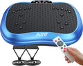 AXV Vibration Plate Exercise Machine Whole Body Workout Portable Mini Vibrate Fitness Platform Lymphatic Drainage Machine for Weight Loss Shaping Toning Wellness Home Gyms Workout (Mini)