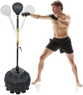 INNOLIFE Boxing Fast Respond Speed Bar Heavy Duty Punching Equipment Adjustable Height from 57"~74.8" Boxing Skills Training Free Standing