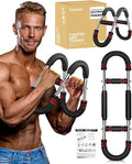 Saker Twister Arm Trainer, PowerTwist Arm Trainer, Adjustable Forearm Strengthener, Arm Exercise Equipment, Chest Workout Equipment, Portable Spring Resistance for Home Gym Equipment