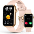 Smart Watch Fitness Tracker (Answer/Make Calls), 24/7 Heart Rate Spo2 Blood Pressure Monitor Sleep Tracker, 114 Sports Modes Calorie Step Tracker Pedometer, Waterproof Activity Tracker for Women