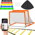 Soccer Goals for Backyard, Portable Soccer Goal, Football Practice, Soccer Training Equipment for Young
