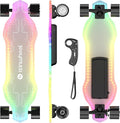 isinwheel V4/V6/V6pro/V8/V10 Electric Skateboard with Remote, 250W/450W/500W/1200W/3000W Brushless Motor, 9Mph/12Mph/30 Mph /32Mph Top Speed, Electric Longboard for Adults ＆Teens