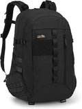 WindTook 30L Military Tactical Backpack for Men and Women,Molle Hiking daypacks Assault Pack 3 Day Bug Out Bag for Camping Travel Army Hunting Gym Rucksack Survival (Black)