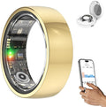 2025 Upgraded Smart Ring Health Tracker for Women Men, IP68 Waterproof Fitness Ring with Sleep Tracker/Step Tracker/Heart Rate/Blood Oxygen/Distance/Calories, No Subscription, Charging Case