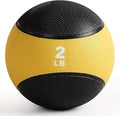 RitFit Weighted Medicine Ball - Non-Slip Rubber Shell & Dual Texture Grip - Workout Exercise Ball for Core Strength, Balance Training, Coordination Fitness - Multiple Weights & Colors