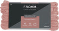 Fromm ColorSafe 100% Cotton Bleach Proof Salon Hair Towels, for Hairstylists, Barbers, Spa, Gym, Absorbent and Stain-Resistant Terracotta Towels for Drying Long, Curly, Wavy Hair,16" x 29",6 Pack