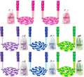 Soft Beaded Jump Ropes, Adjustable Length Skipping Rope, Tangle Free Segmented Jumping Rope for Kids and Adults Exercise, Fitness 9.2 Ft