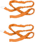 55 Inch(140cm) Stretchable Kayak Paddle Leash, Kayak Rod Leash, Stretchable Coiled Lanyard Leash Kayak Accessories, Paddle Holder Tool Lanyard for Kayak and SUP Paddles