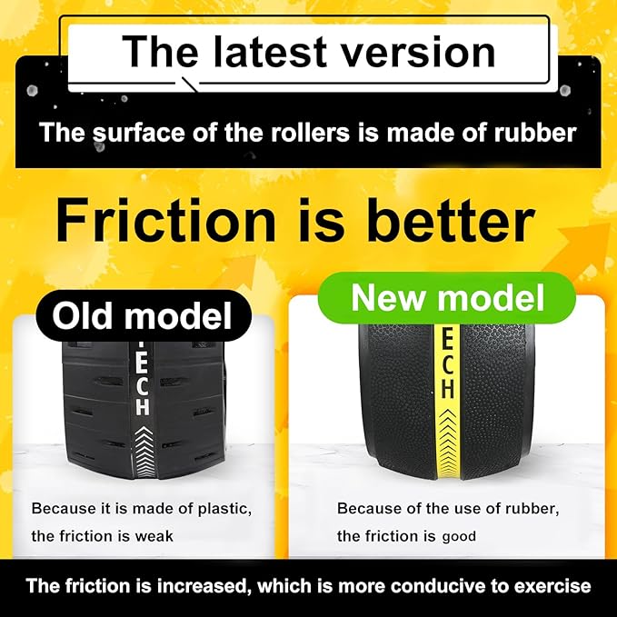 Ab Roller Wheel workout for Abdominal Core Strength training home gym fitness Equipment, Exercise Wheel for Men Women