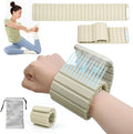 Adjustable Ankle and Wrist Weights for Women & Men - Ultra-Thin Magnetic Design, Skin-Friendly Silicone with Steel Blocks for Yoga, Pilates, Swimming,Gym, Arm & Leg Weights Set of 2