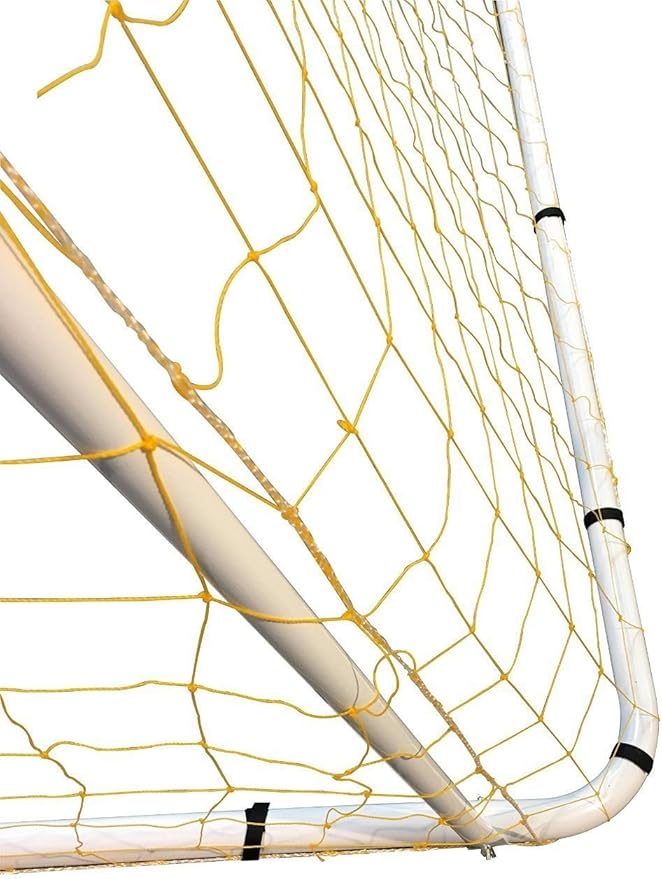 PASS 24 x 8 Ft. Official Size. Heavy Duty Steel Soccer Goal w/Net. Regulation Size Goals. Professional Practice Training Aid. 24x8 Foot. (2Net)