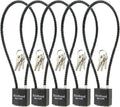 RioRand Keyed Cable Gun Locks Simple Operation 15" Compatible with Pistols, Handguns, Rifles, and Shotguns,Storage for Firearm Locking and Safety