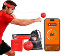 Boxing Reflex Ball with Punch Counter App, Fun Punch Game with Headband, Hand Eye Coordination Training | Boxing Equipment, Fitness Gift Ideas for Teen Boys and Anyone into MMA Training