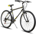 HH HILAND 24 26 inch Mountain Bike for Men Women, 21 Speeds High-Carbon Steel Frame, Sport Cycling MTB Bicycle for Adult