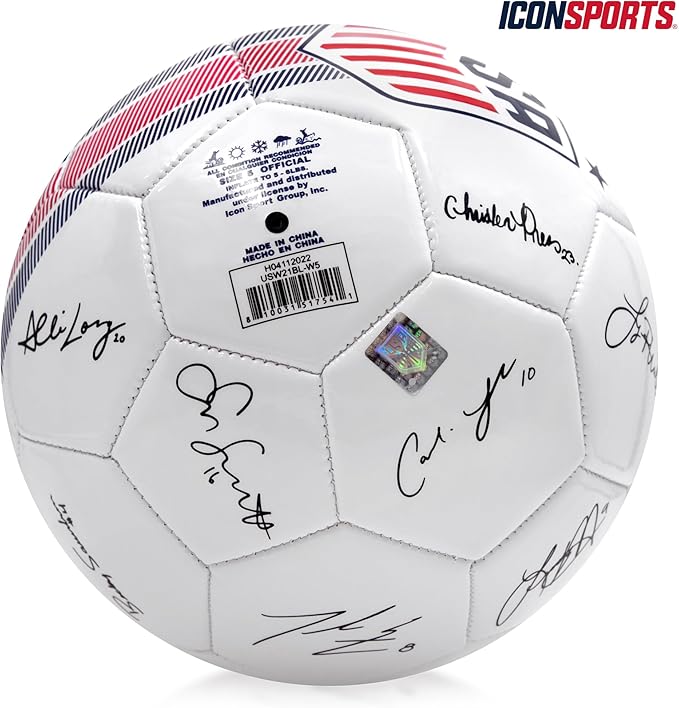Icon Sports Officially Licensed Tottenham Hotspur Regulation Size 5 Soccer Ball