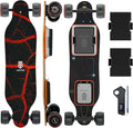 S3/Pixel Rider Electric Skateboards with Remote and Swappable Battery/Top Speed 28 Mph/2 * 600W Motors/12Miles/25Miles Max Range Electric Longboards for Adult＆Beginner