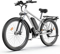 Electric Bike for Adults, 1500W Peak Motor Ebike, 36 MPH, 48V Battery, Up to 80 Miles Range, 27.5" Electric Mountain Bike with 21-Speed, Suspension, Turn Signals and Disc Brakes