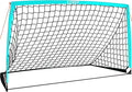 5×3 6x4 9x5 FT Portable Kids Soccer Goal for Backyard, Foldable Soccer Practice Net with Carrying Bag for Toddler Youth Adult Pop Up Soccer Training Equipment Indoor and Outdoor Sports Game
