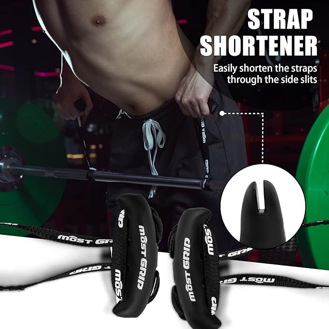 MOST Neutral Grip Pull Up Handles for Home Gym Workout, Ergonomic Pull Up Grips with Non-Slip for T-bar Row