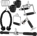 Cable Machine Attachment, LAT Pulldown Attachments, Home Gym Accessories, Triceps Pull Down Attachment