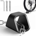 KHAMAL Security Anchor for Chain With 2 Protected Expansion Bolts - Heavy Duty Security Ground Anchor, Anti Theft Floor and Wall Ground For Motorcycle, Bicyle, Trailer, Scooter Bike Lock