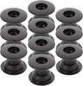Table Foosball Bushings,10Pairs Table Football Board Bearings, Football Bearing Rods Foosball Table Machine Accessories, Foosball Table Shafts Covers Parts (Hole Diameter 16mm)