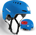 Bike Helmet with LED Lights Bicycle Helmets Commuter Cycling Helmet USB Rechargeable Front & Back LED Light Helmet for Adult Men Women