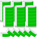 600 Packs Paper Wristbands for Events Neon Party Wristbands Colored Waterproof Paper Club Arm Bands Lightweight Identification for Concert Bar Entrance Admission(Green)