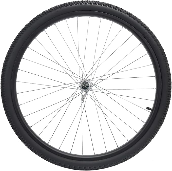 Mountain Bike tire, 24x1.95/26x1.95 Folding Replacement Bicycle Tires with Tire Levers and Tire Tubes, 24''/26'' Mountain Bicycle Tire for MTB Off-Road Bicycle Cycling