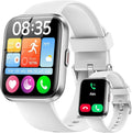 Smart Watches for Women Men, 1.85" Screen Smartwatch Compatible iPhone Android Phone (Answer/Make Call), 24/7 SpO2 Sleep Heart Rate Monitor,3ATM Waterproof, Fitness Tracker Watch 120+ Sport