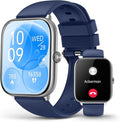 2.06" AMOLED Smart Watches with Blood Pressure Monitor, 118 Sports Modes, Fitness Activity Tracker for Men Women, Heart Rate Sleep SpO2 Monitor, IP68 Waterproof, Compatible with Android and iPhone