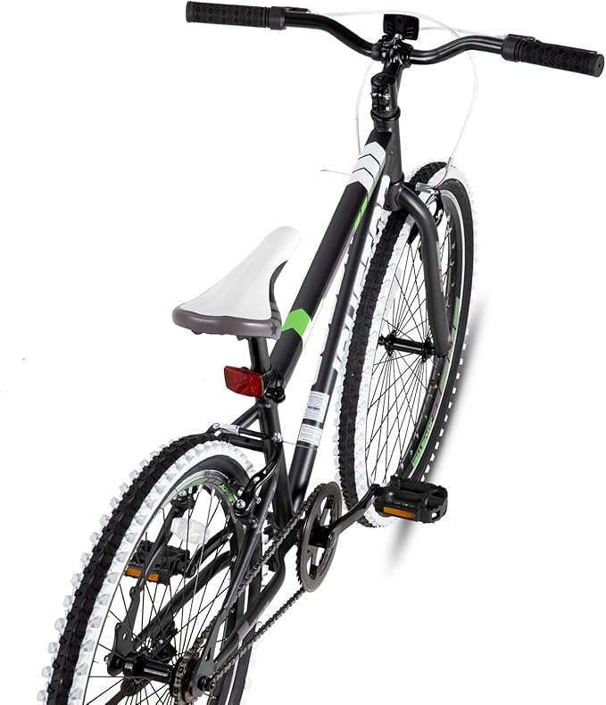 JOYSTAR Lubbock 20 24 Inch Kids Bike for Boys & Girls Ages 7-12 Years Hardtail Mountain Bike for Kids with 1-Speed/7-Speed Drivetrain, White Wall Knobby Tires, Kids' Bicycle