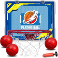 Indoor Mini Basketball Hoop - Over The Door Hoop for Bedroom & Office, Kids Boys Gift, Wall Mount & Door Hanging