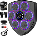 Music Boxing Machine,Smart Boxing Machine for Adults with Boxing Gloves,9 Modes & 9 Speeds Wall Mounted Music Punching Machine for Home Gym Office Workout