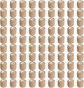 100 Rolls Self Adhesive Bandage Wrap 2 inch Cohesive Bandage Wrap Stretch Bandages Wraps Tape Elastic Self-Adherent Tape for Wrist Ankle Sports Swelling Sprains （Skin）