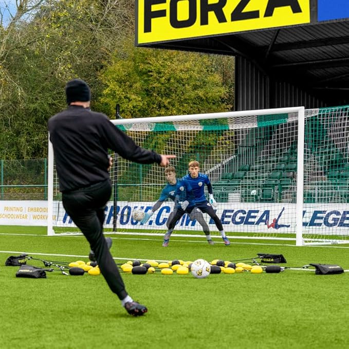 FORZA Pro GK Floor Matrix Deflector | Goalkeeper Training Equipment | Keep Goalkeepers On Their Toes