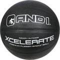AND1 Xcelerate Rubber Basketball: Official Regulation Size 7 (29.5”) Streetball, Made for Indoor/Outdoor Games