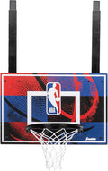 Franklin Sport NBA Grow-with-Me Kids Mini Basketball Hoop Set - Over The Door Indoor Hoop for Kids - Includes (1) Adjustable Height Basket, (1) Mini Youth Basketball + Air Pump - Ages 3+