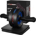 Ab Roller Wheel for Abs Workout - Abdominal Exercise Equipment with 2 Knee Pads for Home Gym, Core Strength Training, Fitness Equipment for Men & Women